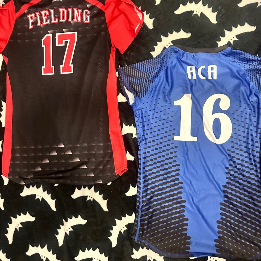 Red and Blue Sports Jerseys BOGO